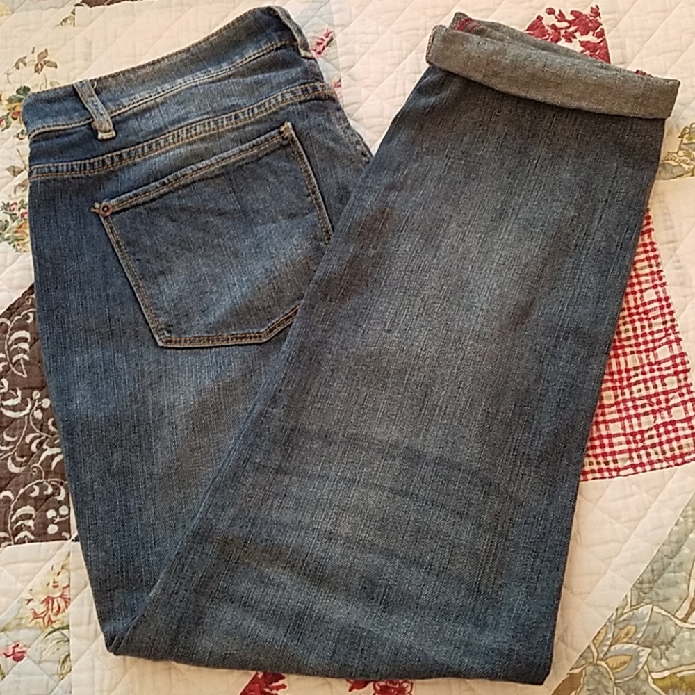 J. Jill slim boyfriend jeans
